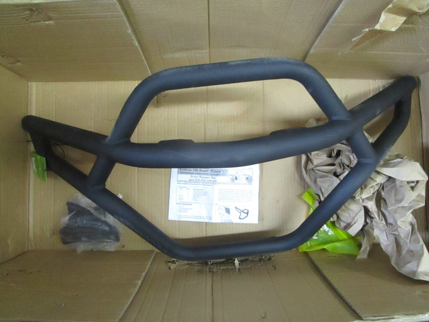 *NEW OEM* 0820 Textron Arctic Cat Wildcat XX Front Bumper Kit 2436-430