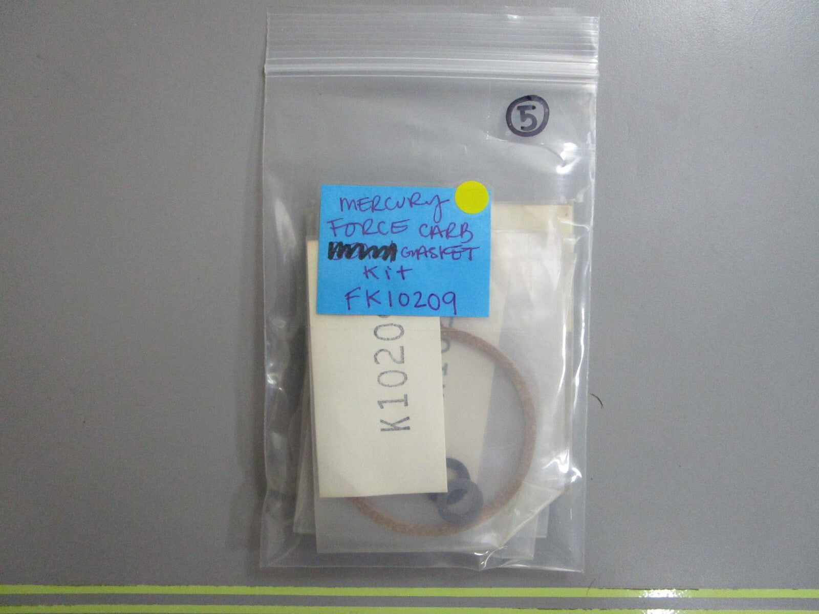*NEW OEM* 0810 Mercury Force Carburetor Gasket Kit FK10209
