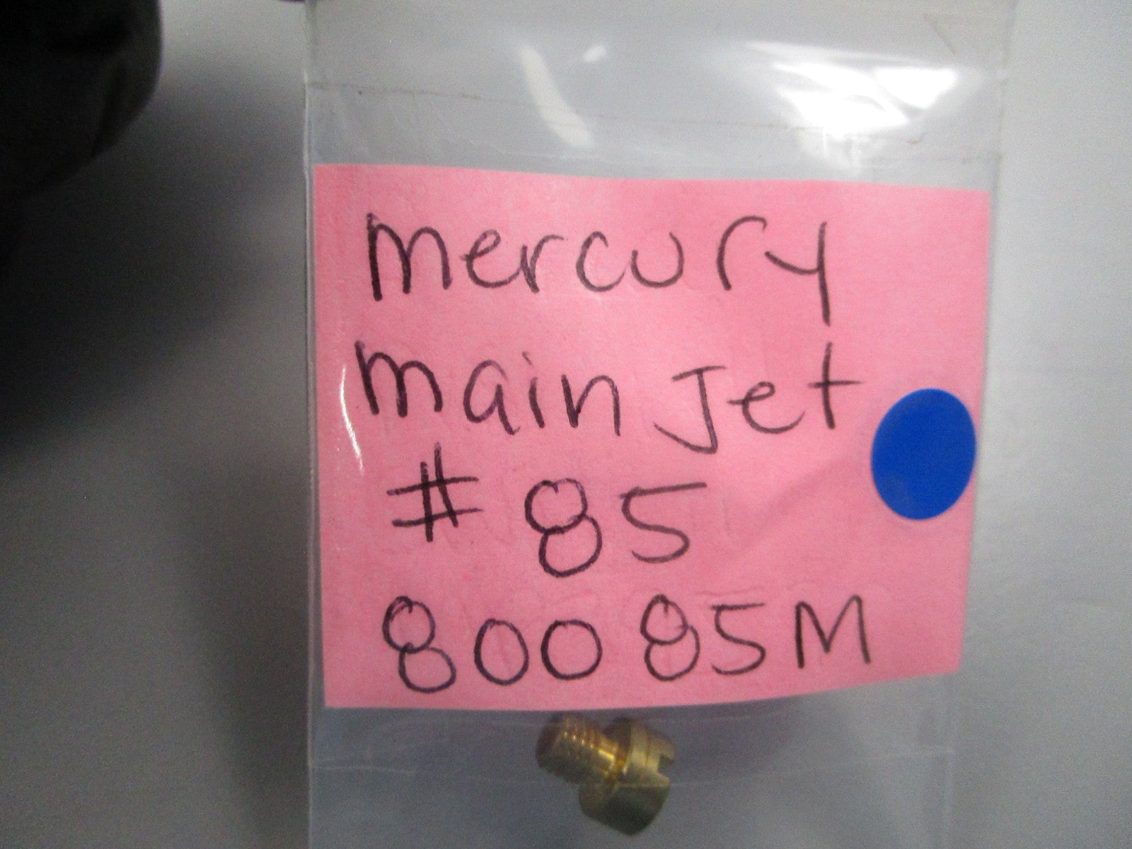 NEW OEM 80085M Mercury Quicksilver #85 Main Jet 0810