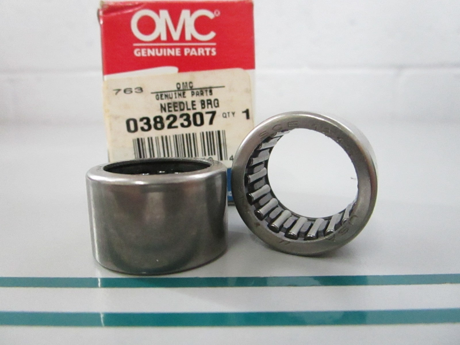 NEW OEM (LOT OF 2) 382307 0382307 OMC Johnson Evinrude Needle Bearing 0810