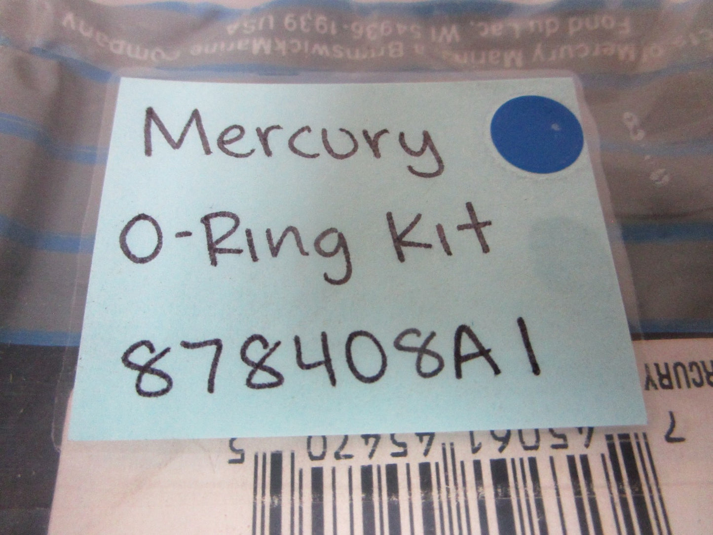 *NEW OEM* 0720 Mercury Quicksilver O-Ring Kit 878408A1