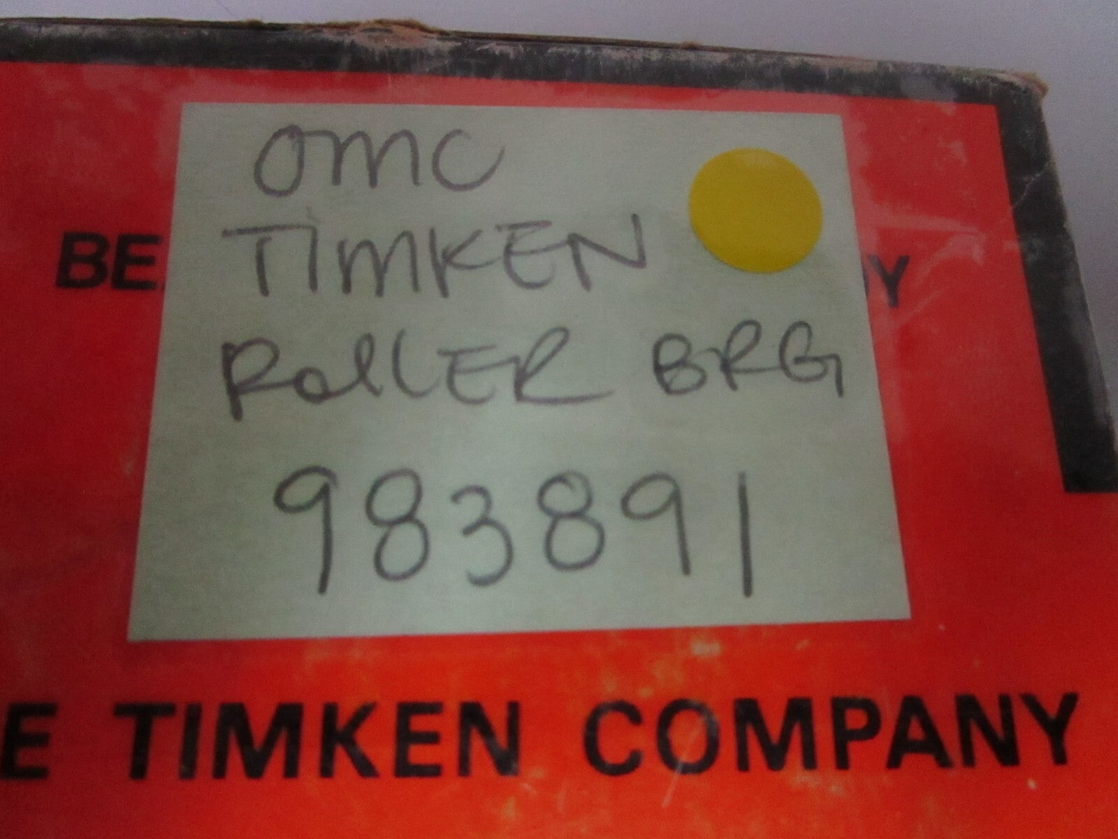 *NEW OEM* 0810 OMC Timken Roller Bearing 983891 0983891
