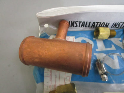 *NEW OEM* 0820 Volvo Penta Hot Water Outlet 3862101