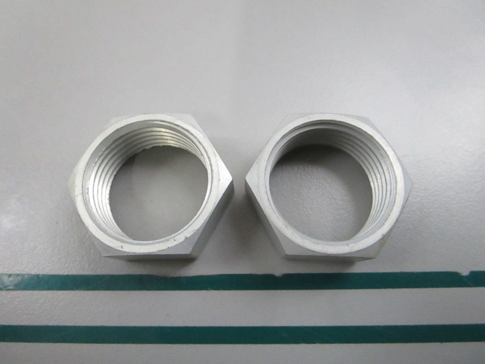 NEW OEM (LOT OF 2) 123204 0123204 OMC Johnson Evinrude Steering Tube Nut 0810