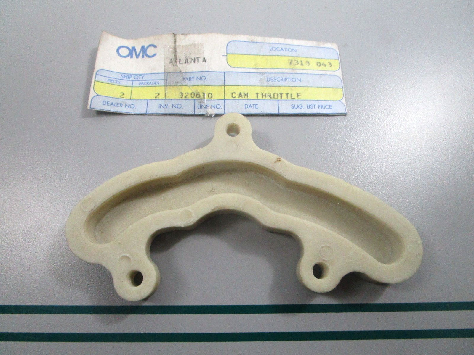 NEW OEM 320610 0320610 OMC Johnson Evinrude Cam Throttle 0810