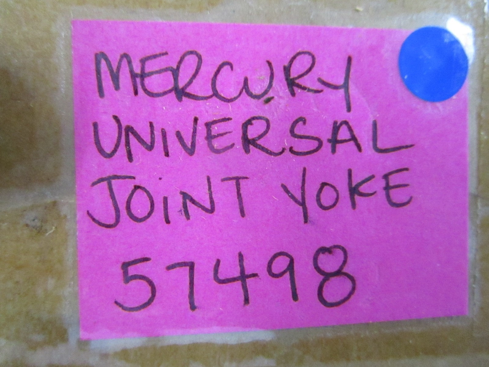 *NEW OEM* 0720 Mercury Quicksilver Universal Joint Yoke 57498