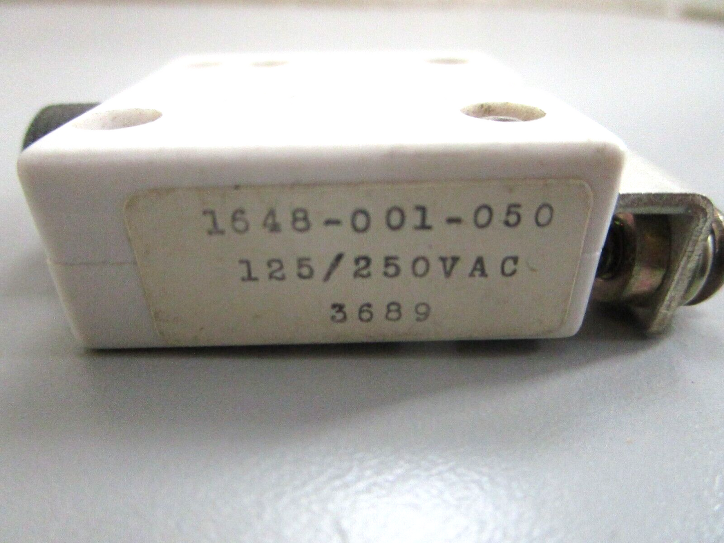 *NEW* 0750 Mechanical Products CIRCUIT BREAKER 1648-001-050