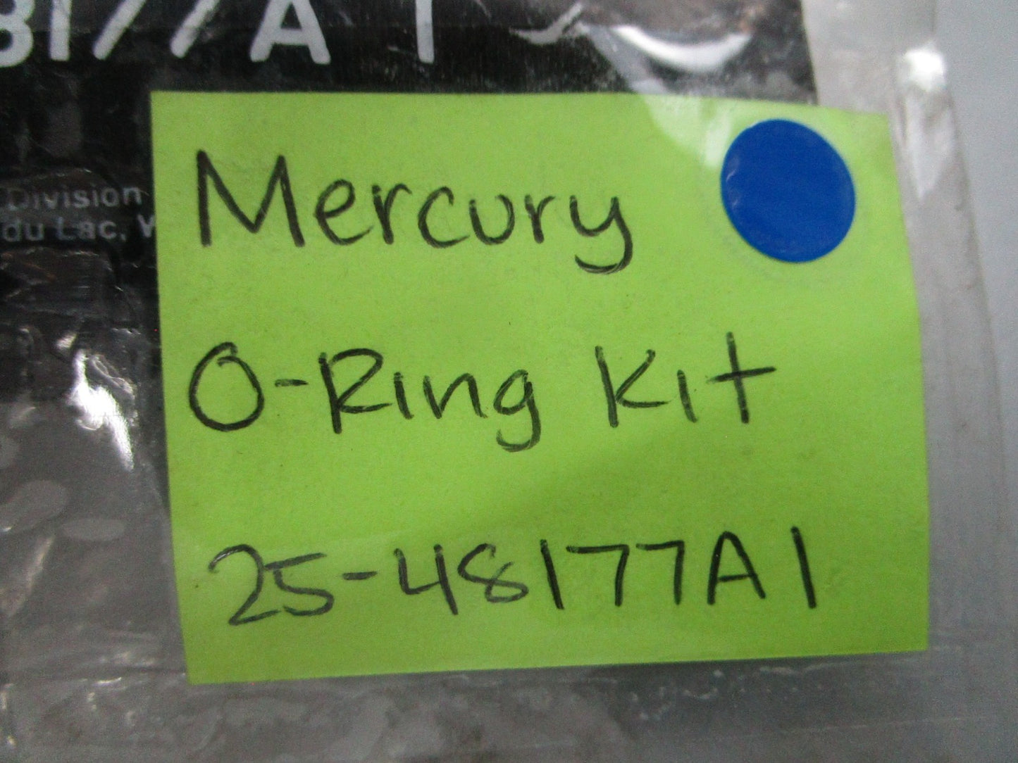 NEW OEM 25-48177A1 Mercury Quicksilver O-Ring Kit 0810