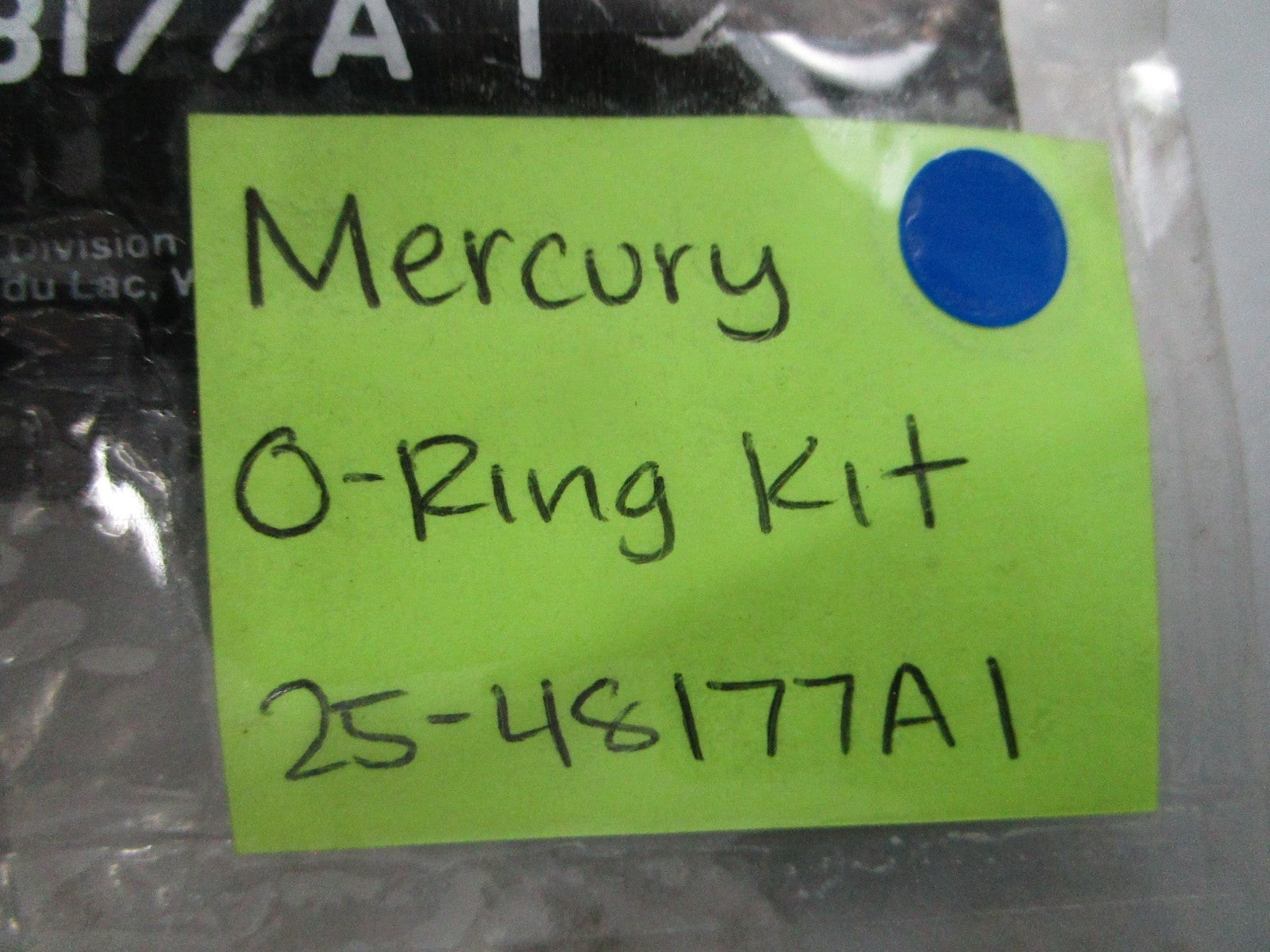 NEW OEM 25-48177A1 Mercury Quicksilver O-Ring Kit 0810