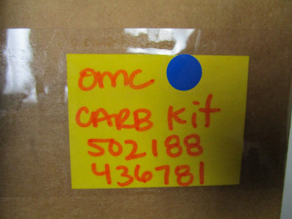 *NEW OEM* 0720 OMC Johnson Evinrude Carburetor Kit 436781 0436781