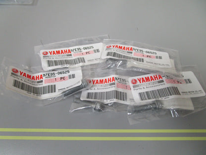 *NEW OEM* (LOT OF 5) 0810 Yamaha Hexagon w/ Deep Recess Bolt 97E95-06525-00