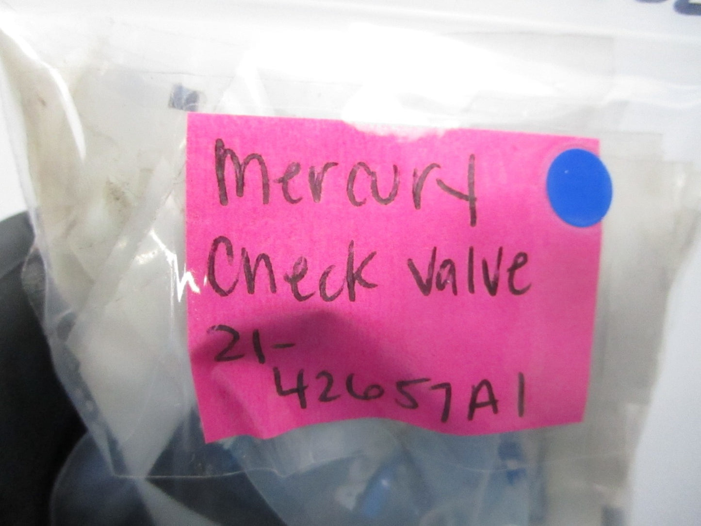 NEW OEM (LOT OF 2) 21-42657A1 Mercury Quicksilver Check Valve 0810