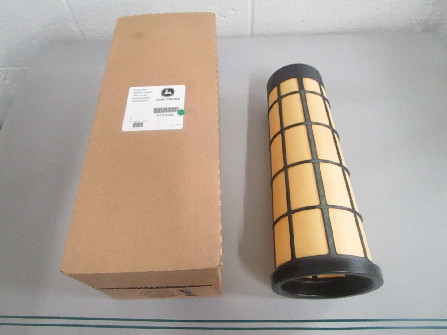 John Deere AT332909 Secondary Safety Air Filter Element NEW OEM 0820