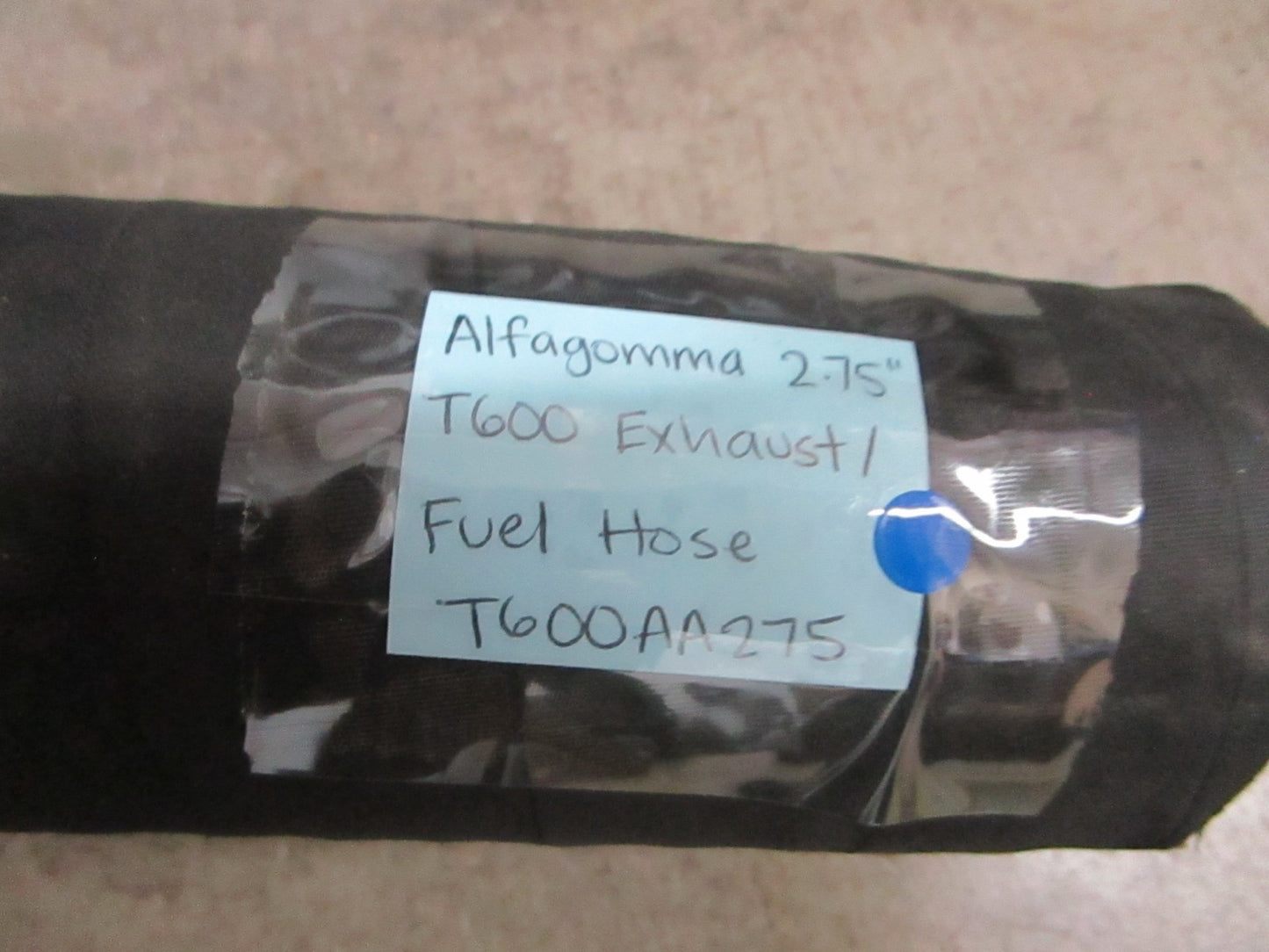 *NEW OEM* 0820 Alfagomma 2,75" T600 Exhaust/Fule Hose T600AA275