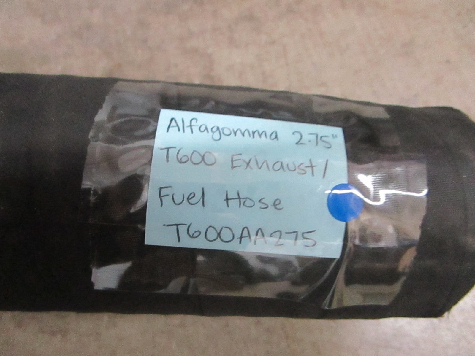 *NEW OEM* 0820 Alfagomma 2,75" T600 Exhaust/Fule Hose T600AA275