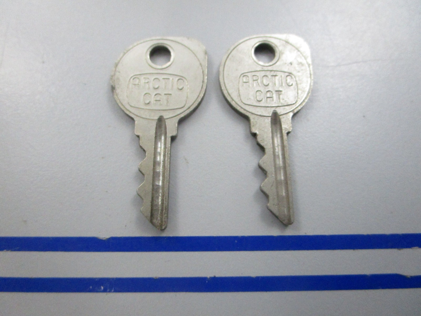NEW OEM (LOT OF 2) 0109-355 Arctic Cat Ignition Key D 0810