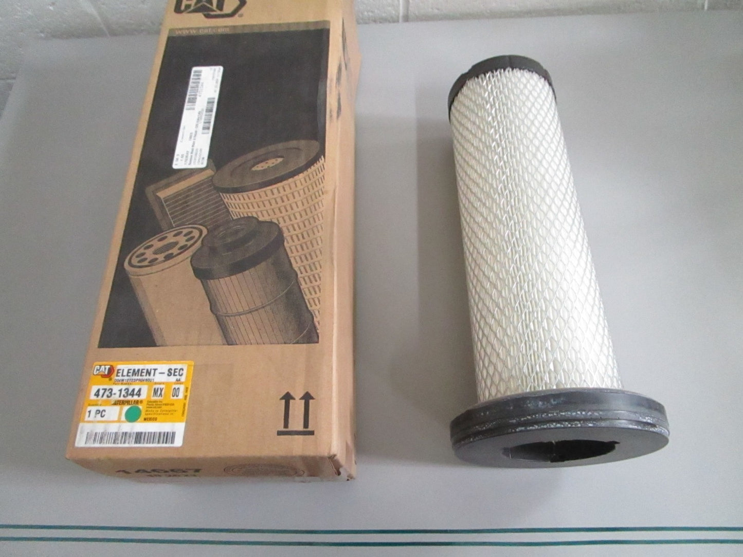 Caterpillar 473-1344 NEW OEM Secondary Air Filter Telehandler TH TL Series 0820