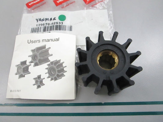 NEW OEM 129670-42531 Yanmar Impeller 0810