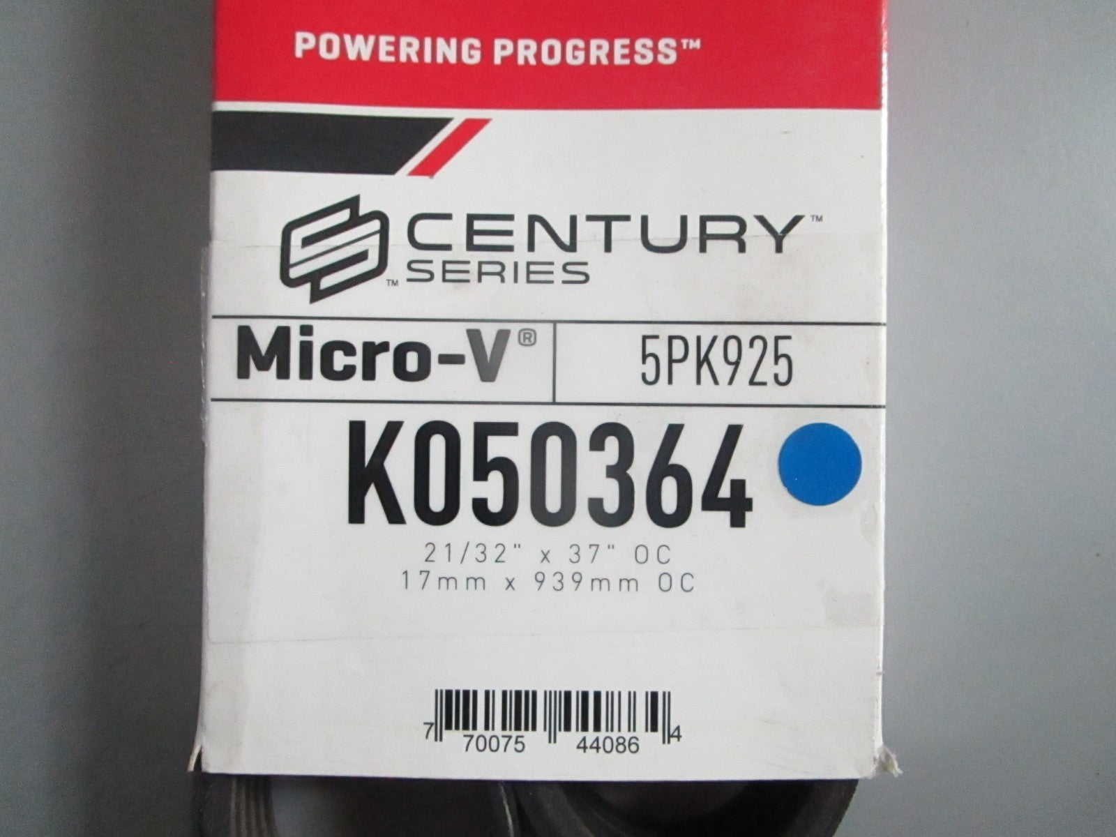 NEW K050364 Gates Century Series Micro-V Serpentine Belt 0820