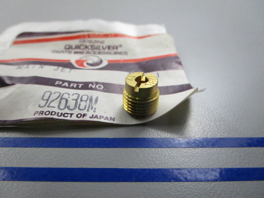 NEW OEM 92638M Mercury Quicksilver #160 Main Jet 0810