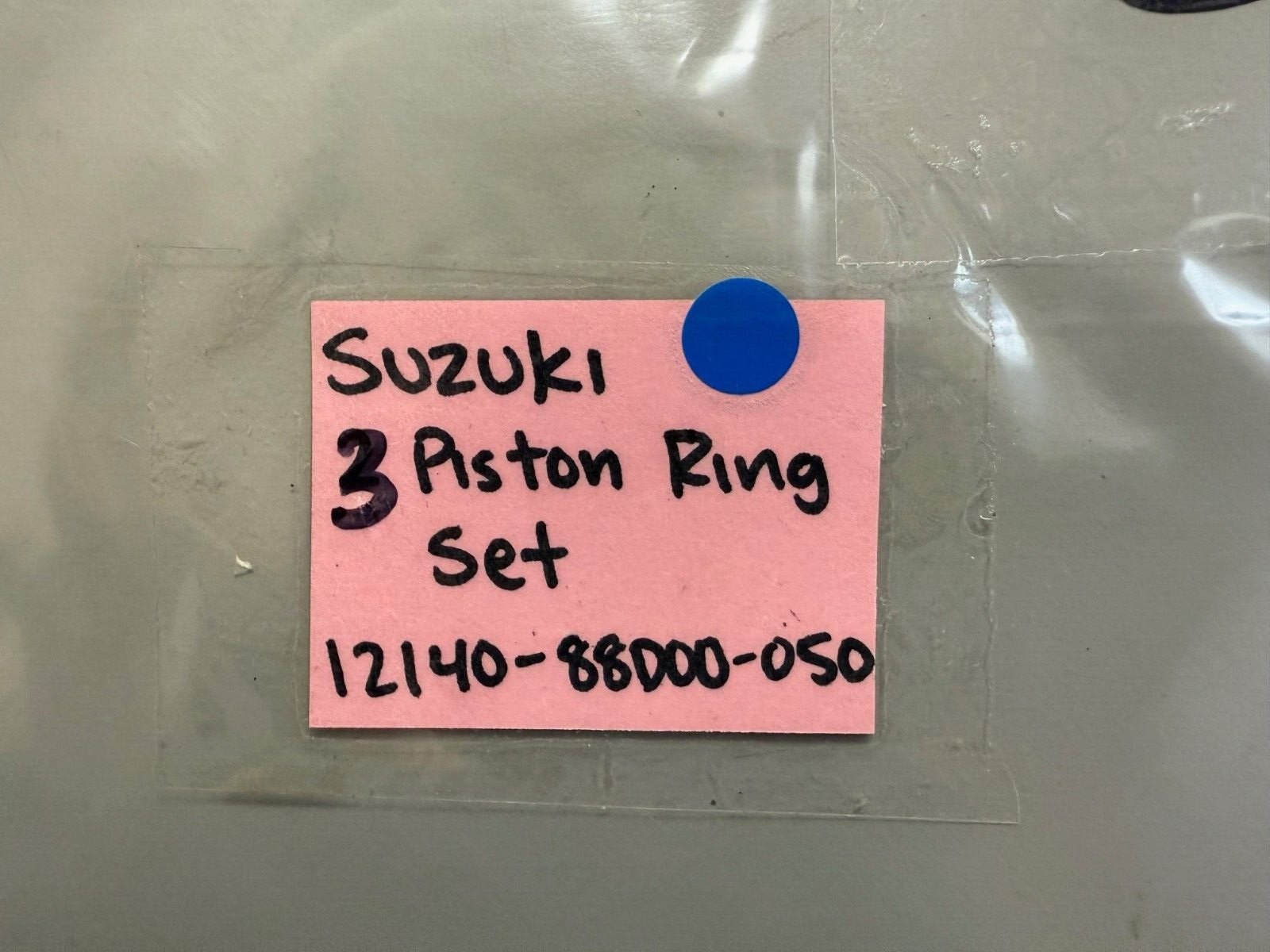 *NEW OEM* 0810 Suzuki 3 Piston Ring Set 12140-88D00-050