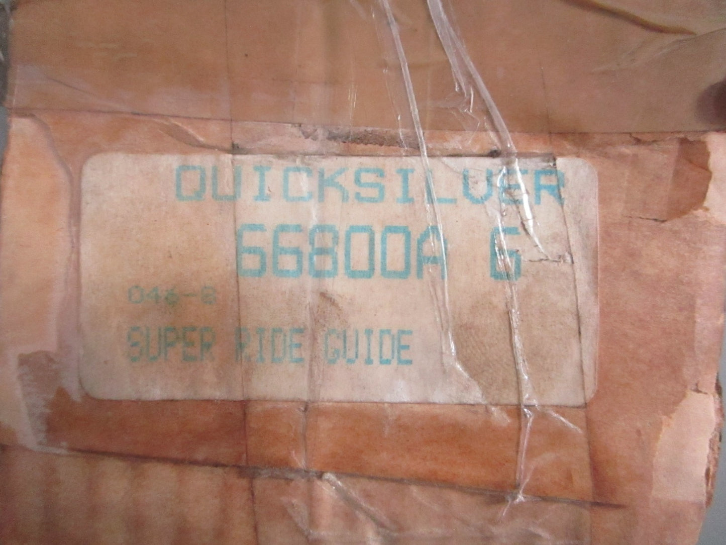 NEW OEM 66800A6 Mercury Quicksilver Super Ride Guide 0820