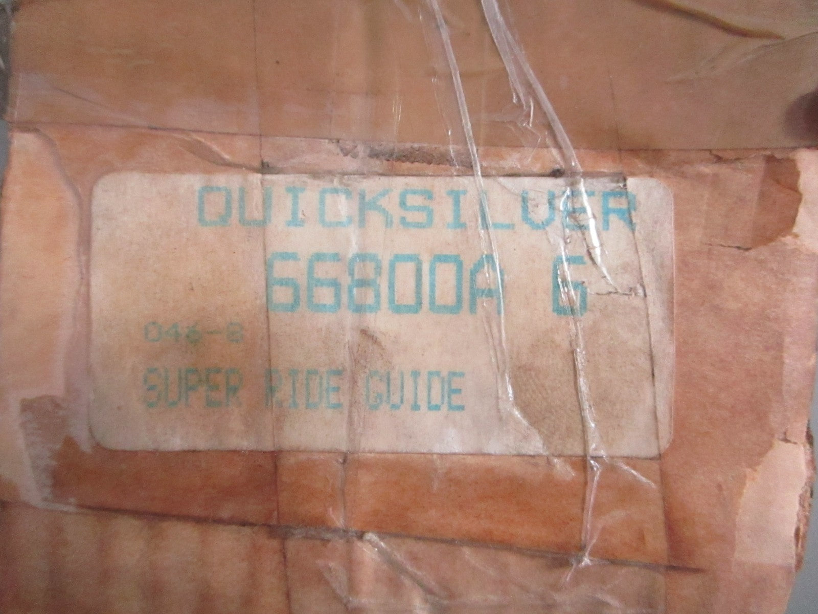NEW OEM 66800A6 Mercury Quicksilver Super Ride Guide 0820