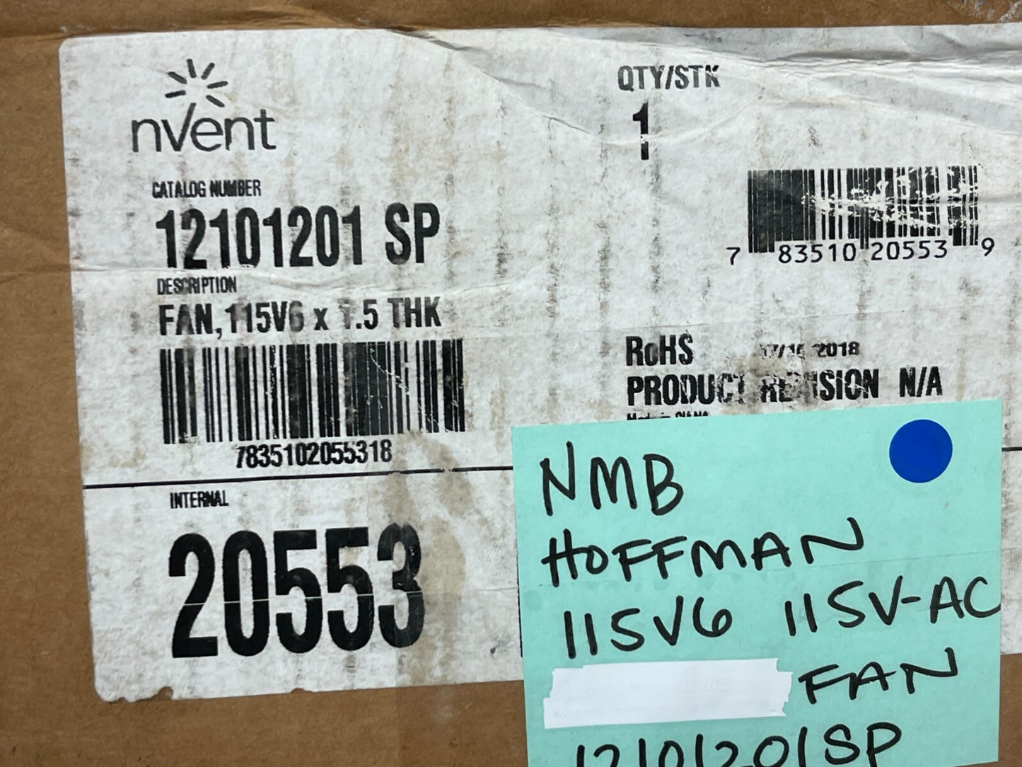 *NEW OEM* 0720 NMB Hoffman 115V6 115V-AC Fan 12101201SP