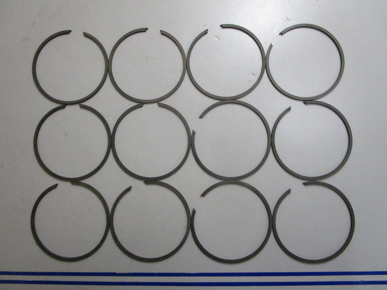 *NEW OEM* 0820 Mercury Quicksilver 12 Piston Ring Set 39-12810A12