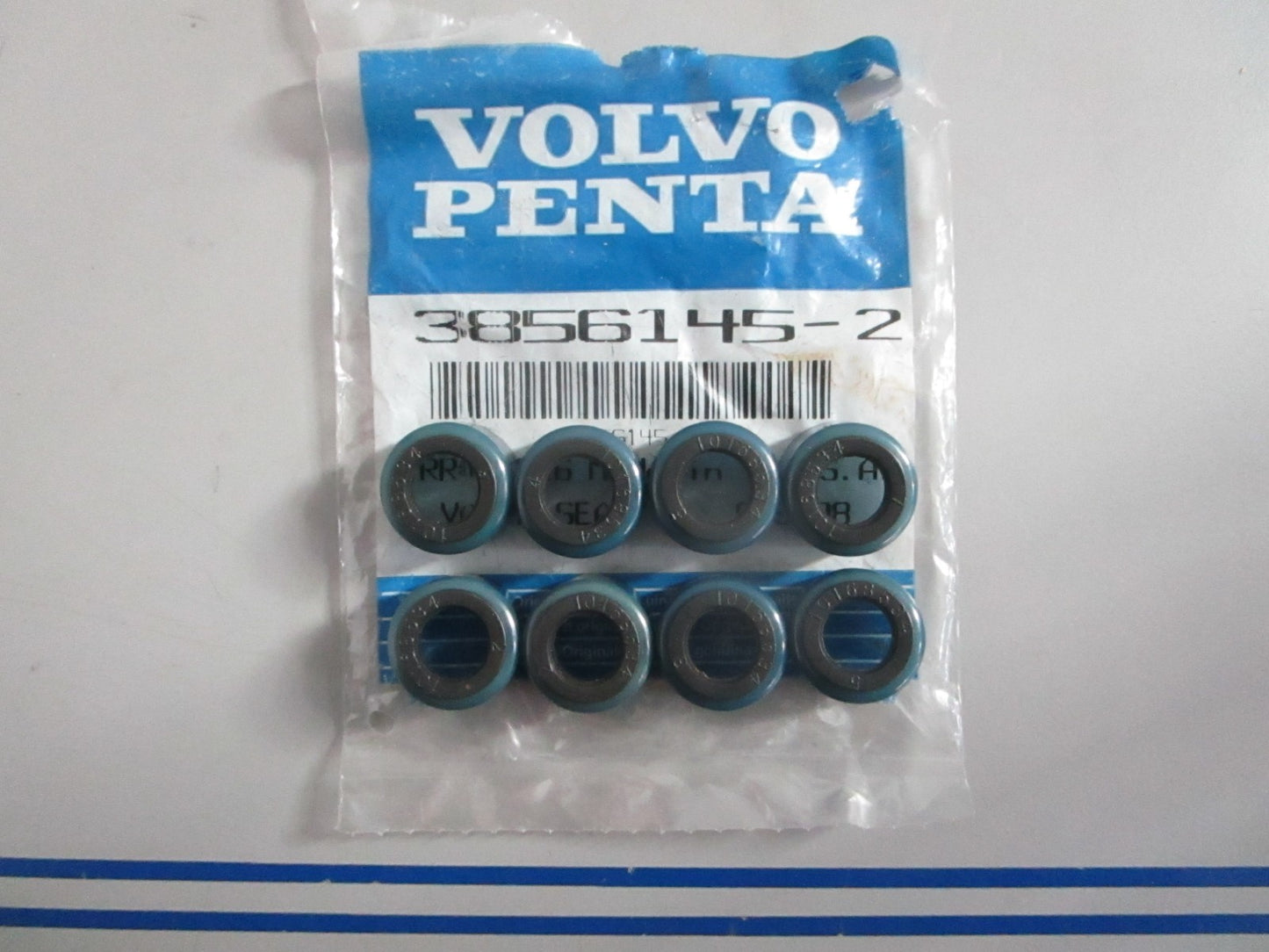 NEW OEM (LOT OF 8) 3856145 Volvo Penta Valve Seal 0820