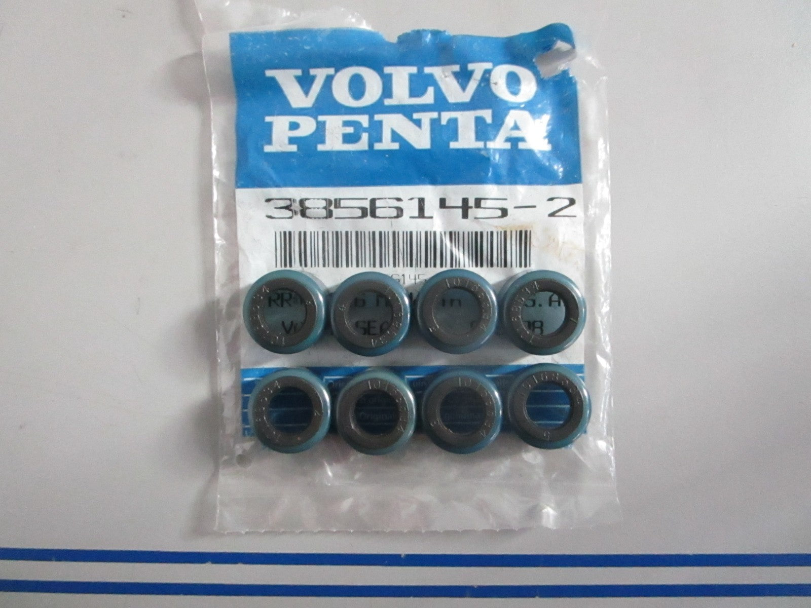 NEW OEM (LOT OF 8) 3856145 Volvo Penta Valve Seal 0820