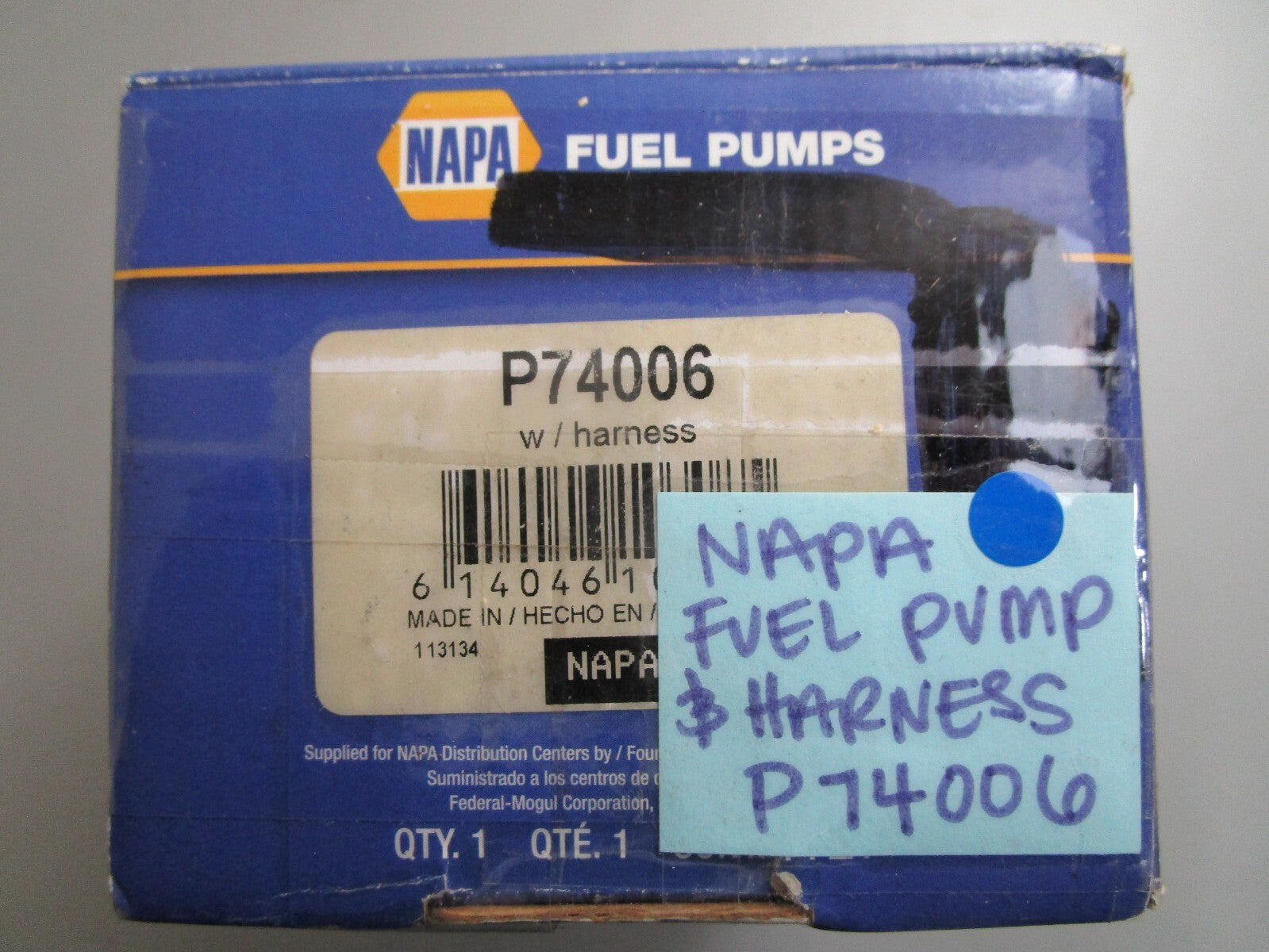 *NEW* 0810 Napa Fuel Pump & Harness P74006