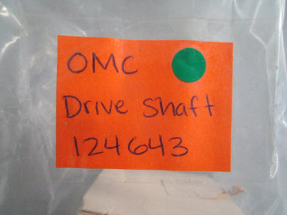 NEW OEM 124643 0124643 OMC Johnson Evinrude Drive Shaft 0820