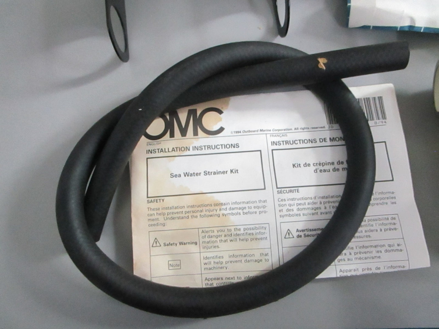 NEW OEM 437598 0437598 OMC Johnson Evinrude Strainer Kit Assy 0820