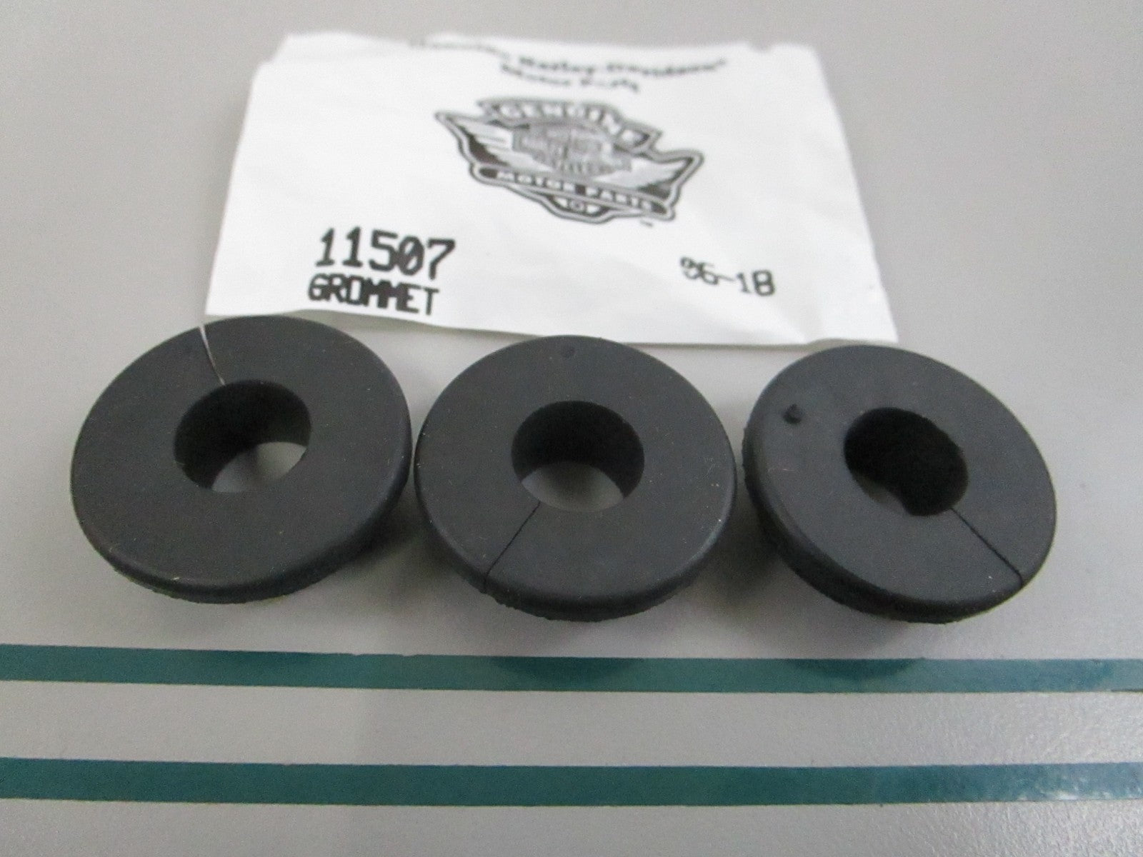 NEW OEM (LOT OF 3) 11507 Harley Davidson Grommet 0810
