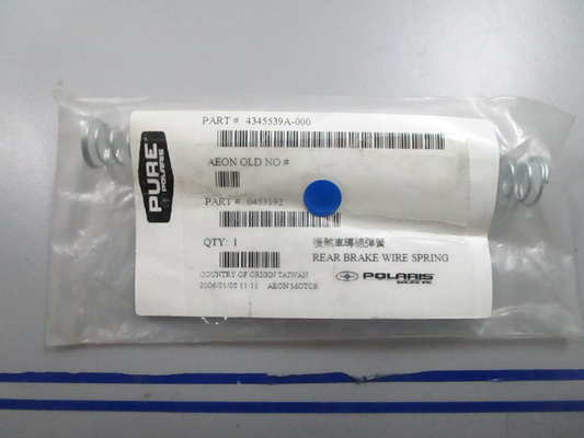 *NEW OEM* 0810 Polaris Rear Brake Wire Spring 0453192