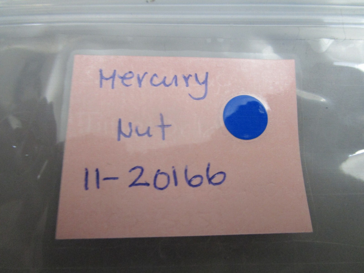 *NEW OEM* (LOT OF 2) 0840 Mercury Quicksilver Nut 11-20166