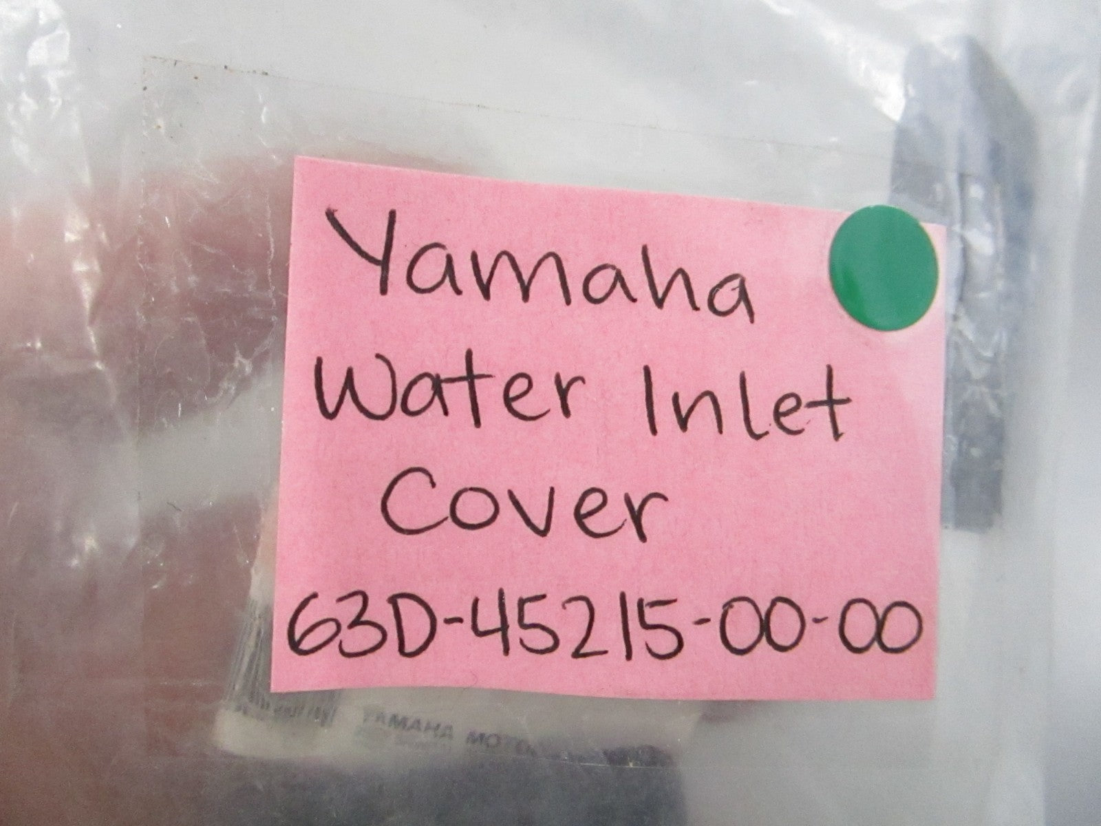 NEW OEM (LOT OF 2) 63D-45215-00-00 Yamaha Water Inlet Cover 0810