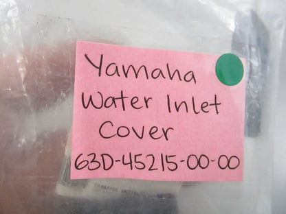 NEW OEM (LOT OF 2) 63D-45215-00-00 Yamaha Water Inlet Cover 0810