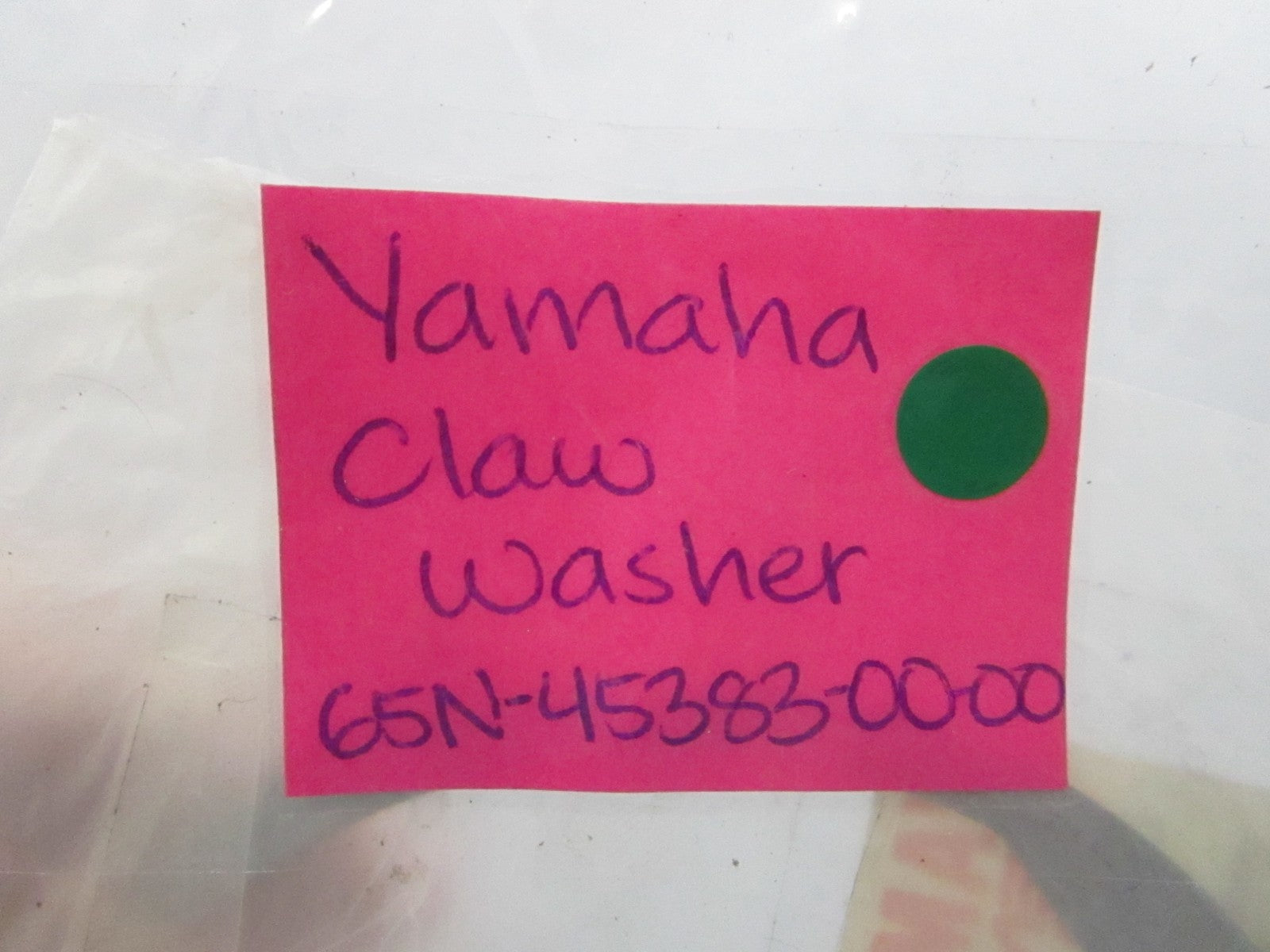 Yamaha NEW OEM Claw Washer 65N-45383-00-00 Lower Casing Drive Outboard 0810