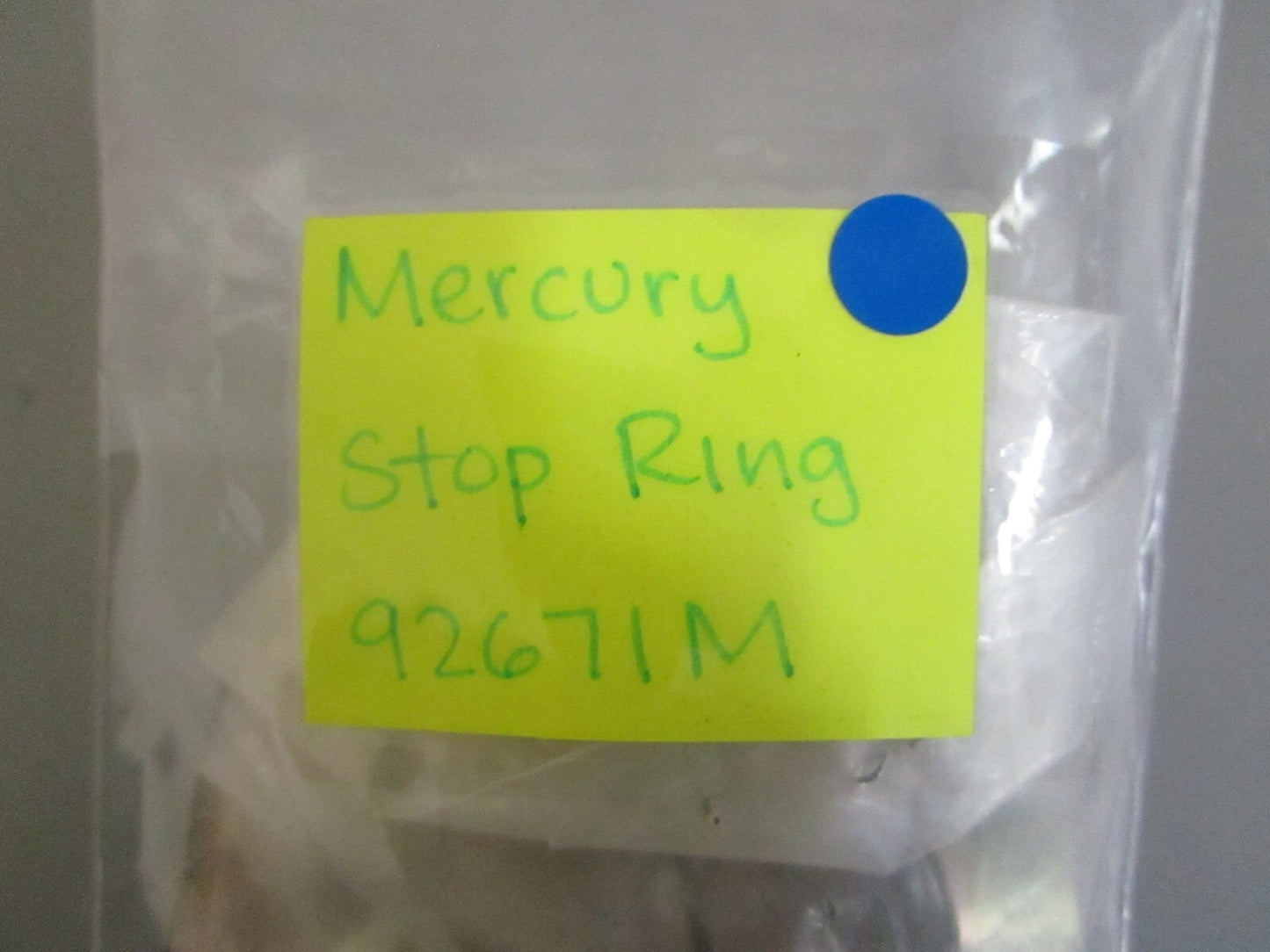 *NEW OEM* 0770 Mercury Quicksilver Stop Ring 92671M