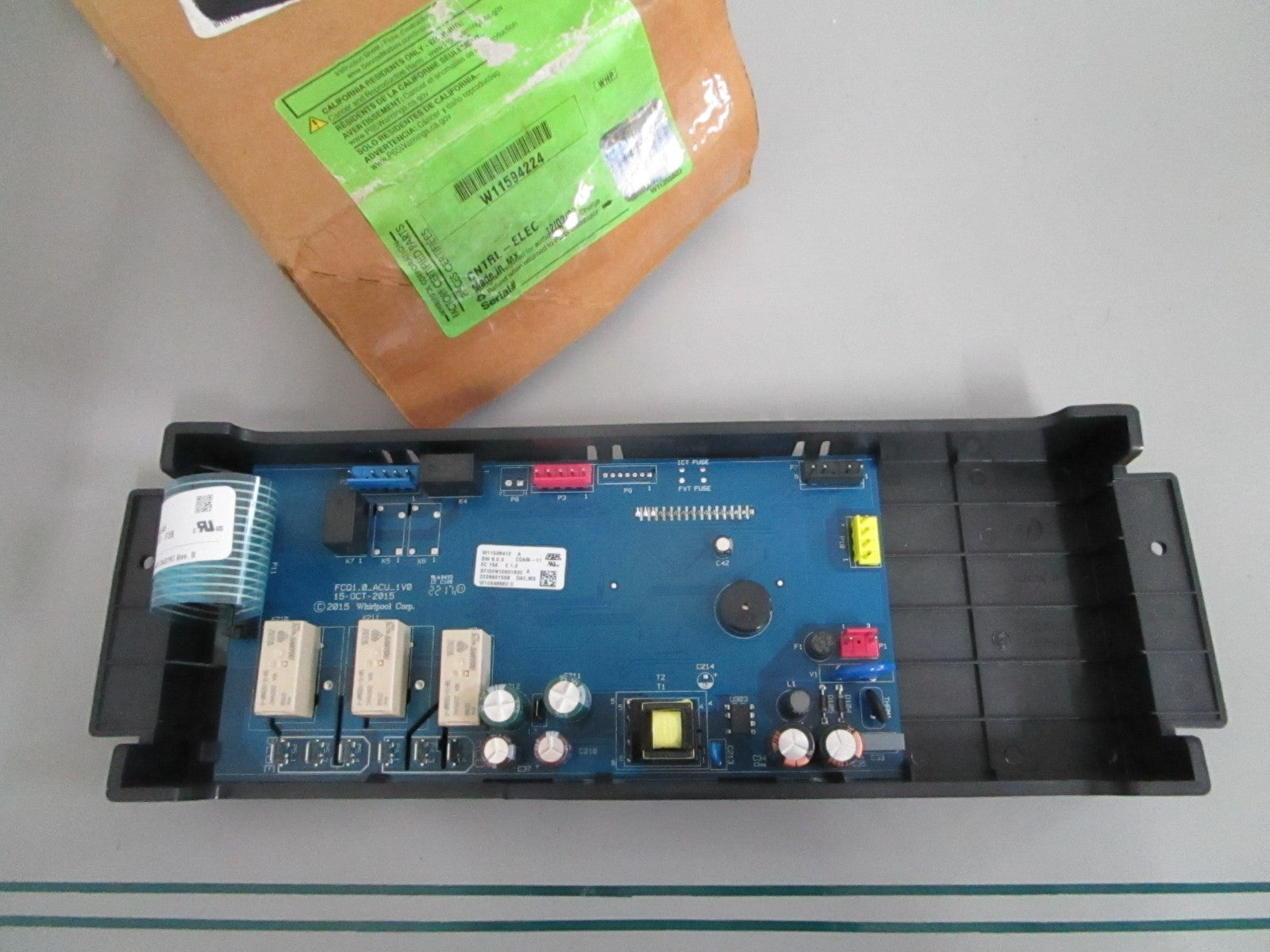 Whirlpool W11594224 NEW OEM Range Oven Control Board Maytag KitchenAid 0820
