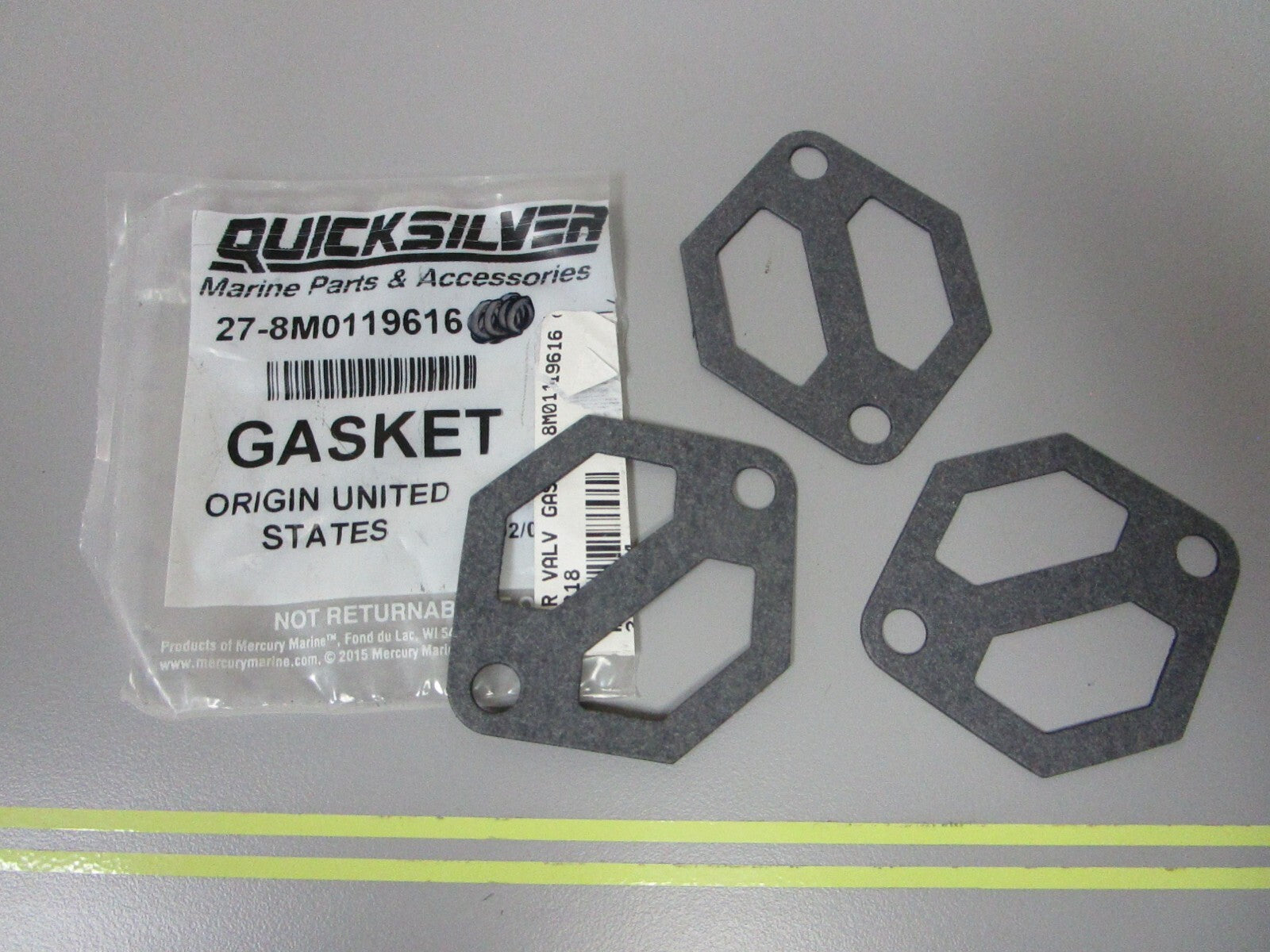 *NEW OMC* (LOT OF 3) 0810 Mercury Quicksilver Gasket 27-8M0119616
