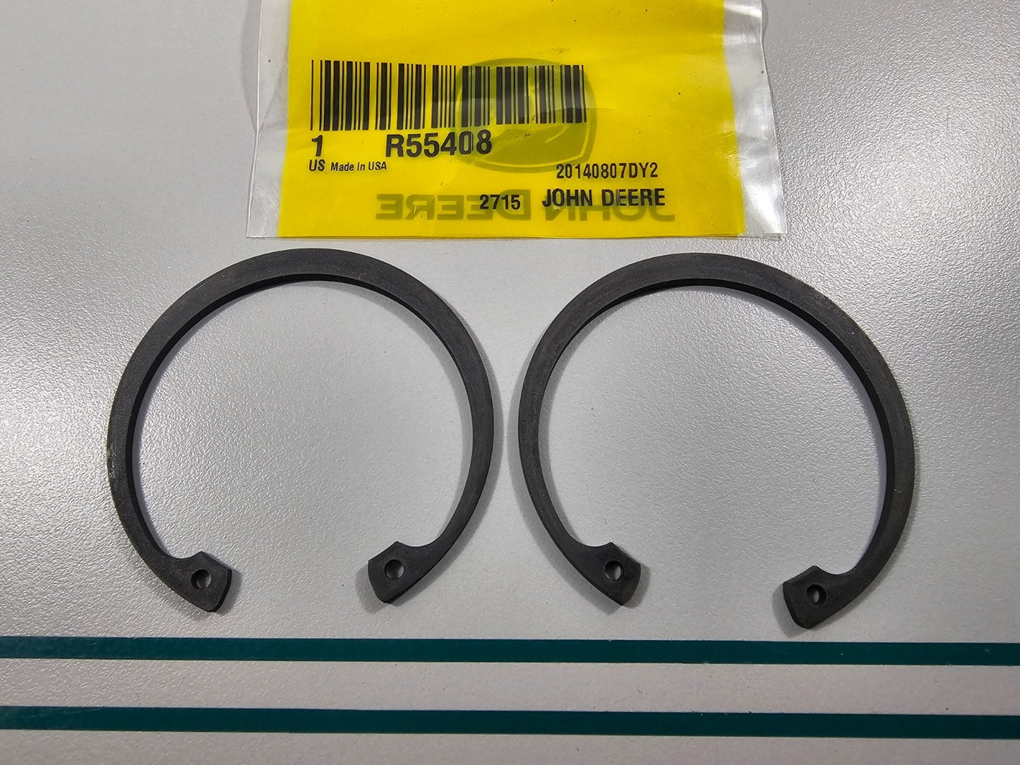 NEW OEM (LOT OF 2) R55408 John Deere Wear Ring 0810