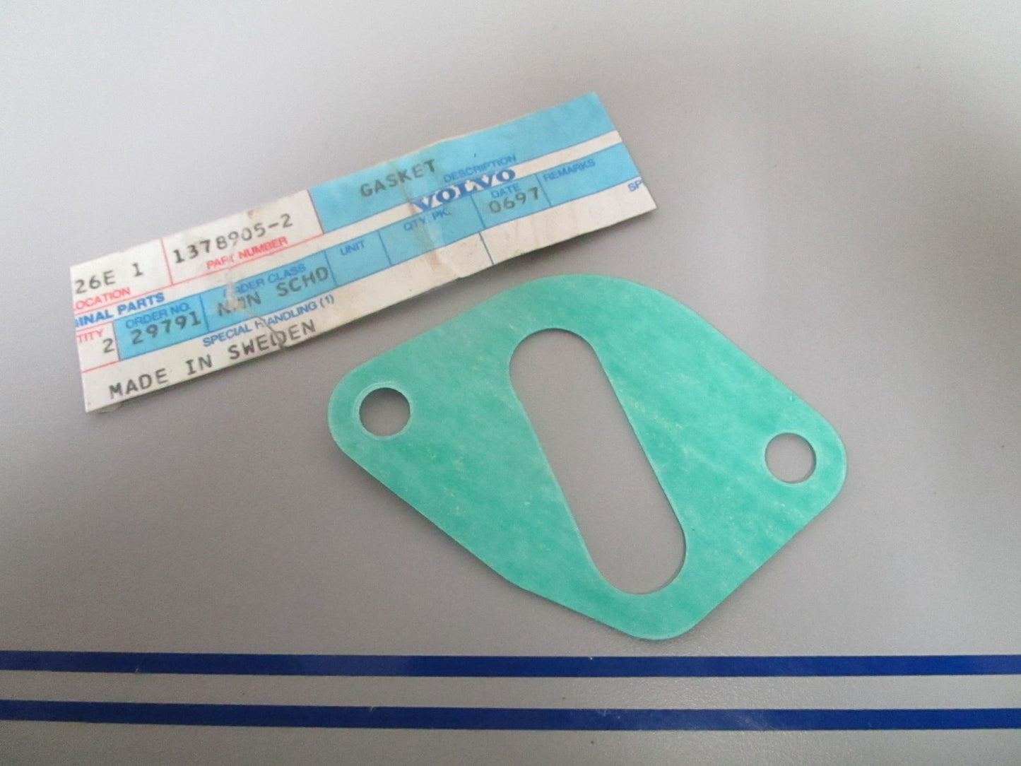 NEW OEM 1378905 Volvo Penta Gasket 0810