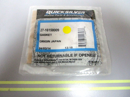 *NEW OEM* 0750 Mercury Quicksilver GASKET 27-16158009