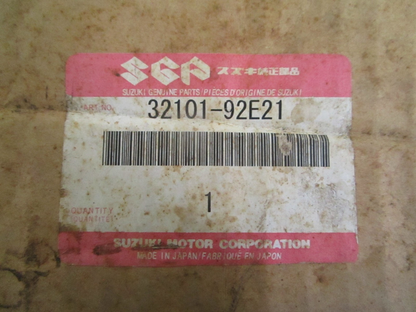 NEW OEM 32101-92E21 Suzuki Stator 0820