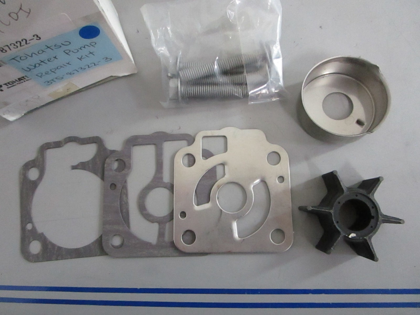NEW OEM 3T5-87322-3 Tohatsu Water Pump Repair Kit 0820