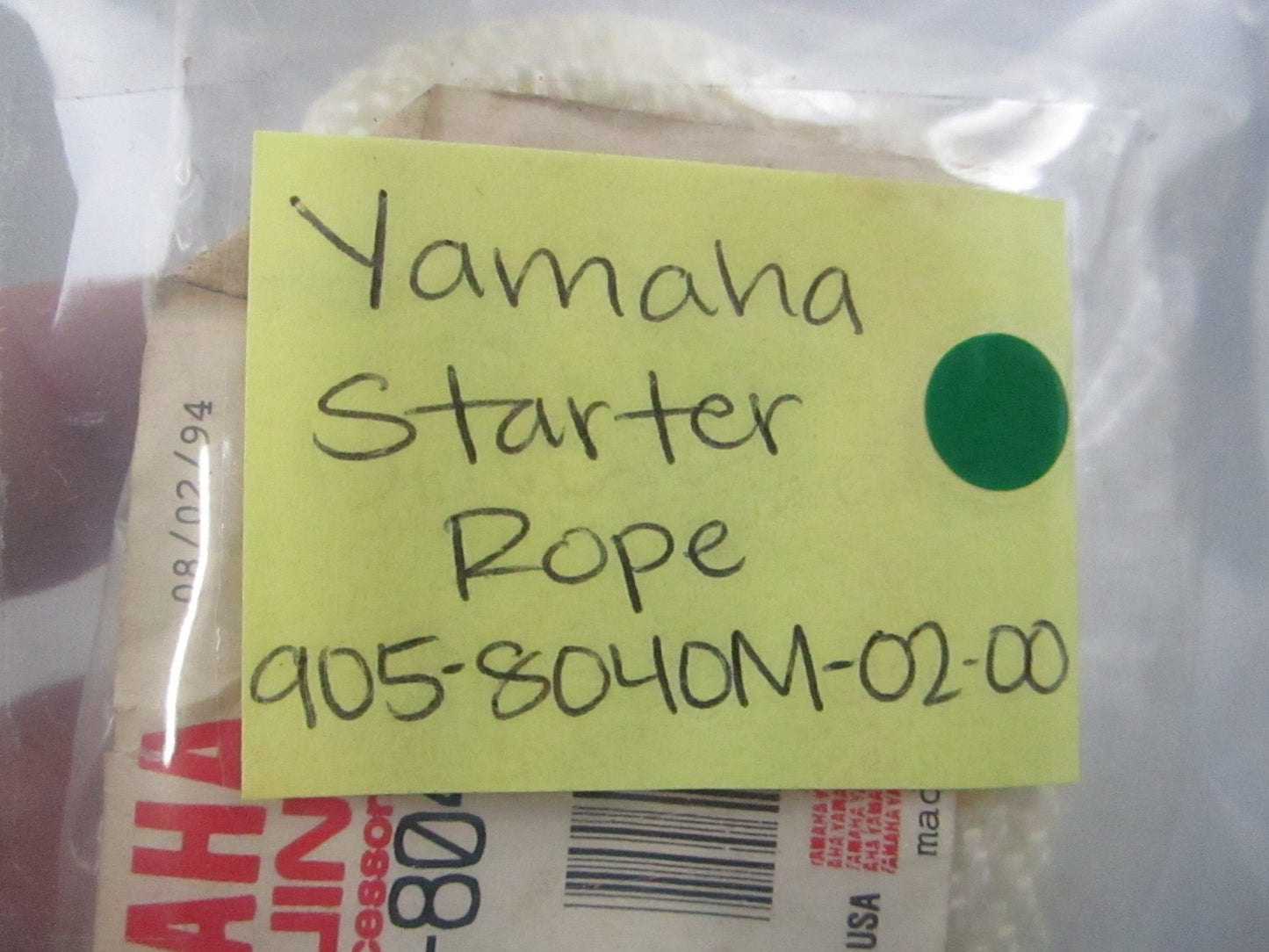 NEW OEM 905-8040M-02-00 Yamaha Starter Rope 0810