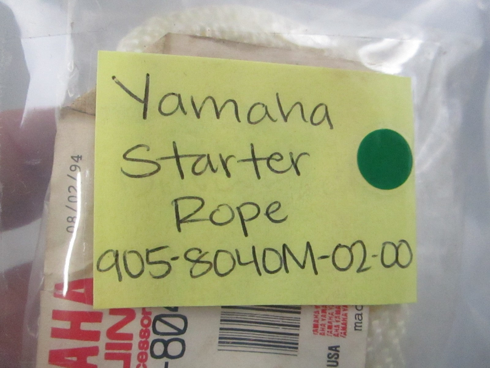 NEW OEM 905-8040M-02-00 Yamaha Starter Rope 0810